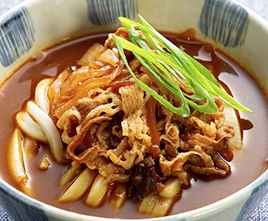 肉カレーうどん